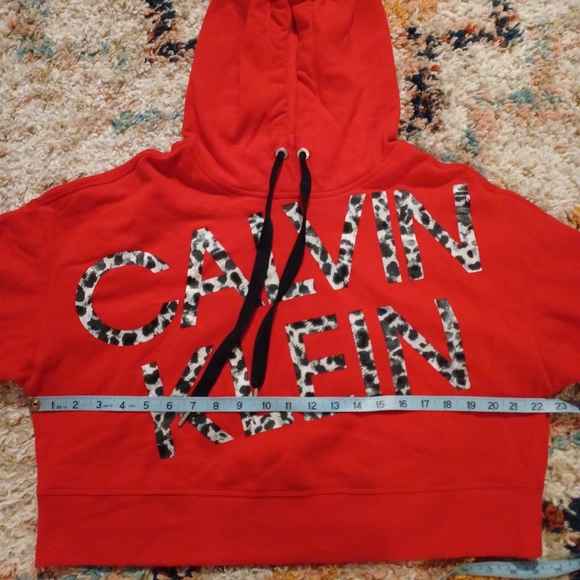 Calvin Klein Performance Cropped Hoodie • NWOT - Picture 3 of 8